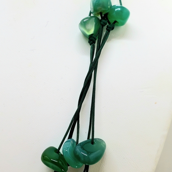 NECKLACE-Handmade Aventurine stone - Picture 2 of 3